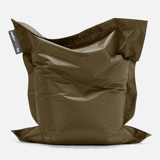 Säkkituoli XXL Ulos - SmartCanvas™ Oliivi 01