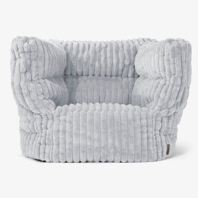 Albert Säkkituoli Nojatuoli 2.0 - Ultrapehmeä Vakosametti Ankkanmuna Sininen 01