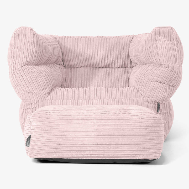 Albert Säkkituoli Nojatuoli 2.0 - Vakosametti Kevyen Vaaleanpunainen 02