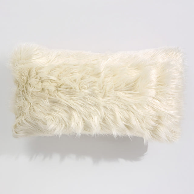 Jättimäinen Tyynynsuojus 40 x 70cm - Mongolialainen Tekoturkis Kerman 01