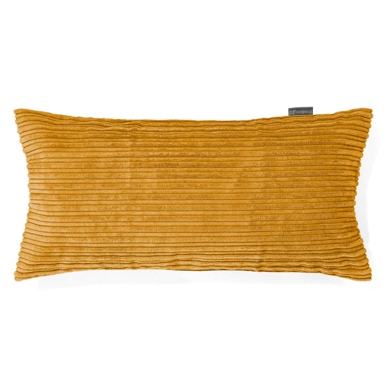 Jättimäinen Tyynynsuojus 40 x 70cm - Vakosametti Kultainen Hunaja 01
