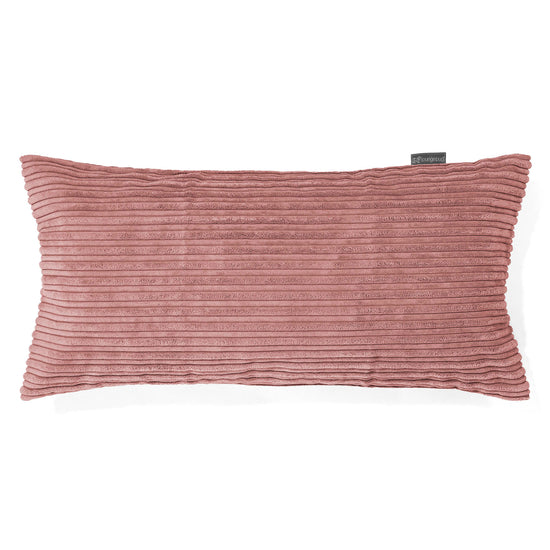 Jättimäinen Tyynynsuojus 40 x 70cm - Vakosametti Persikka 01