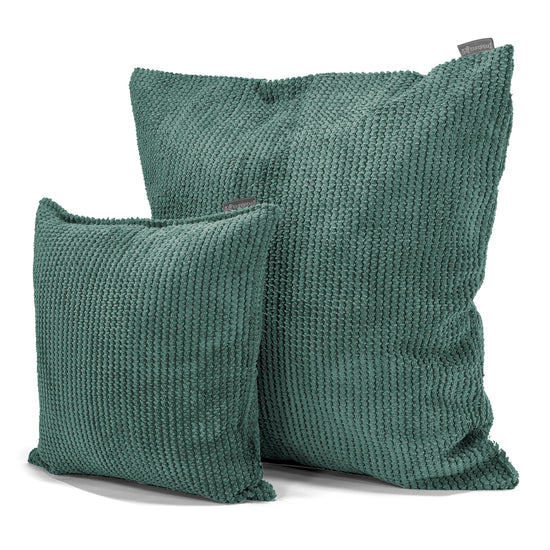 Jättityynynsuojus 70 x 70cm - Pompula Sammaleenvihreä 02
