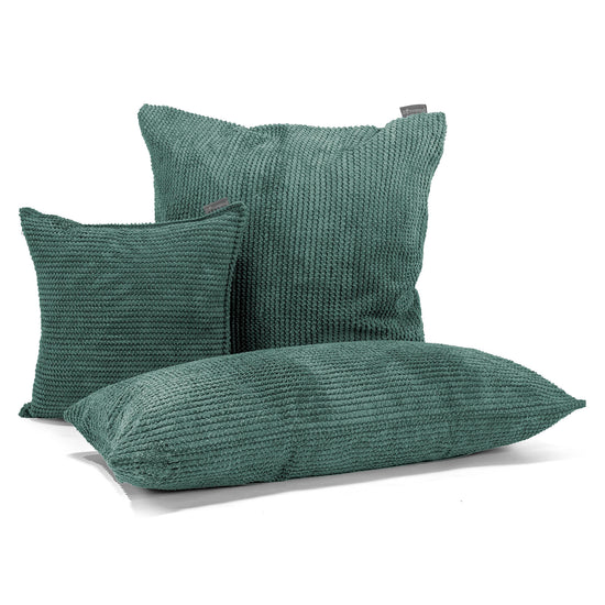 Jättityynynsuojus 70 x 70cm - Pompula Sammaleenvihreä 04