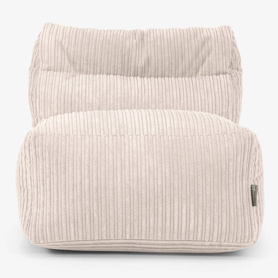 Modulisofta Säkkituoli, Keskiosa - Vakosametti Norsunluu 02