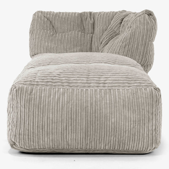 Modulisofta Säkkituoli, Oikea Chaiselong - Vakosametti Minkki 02