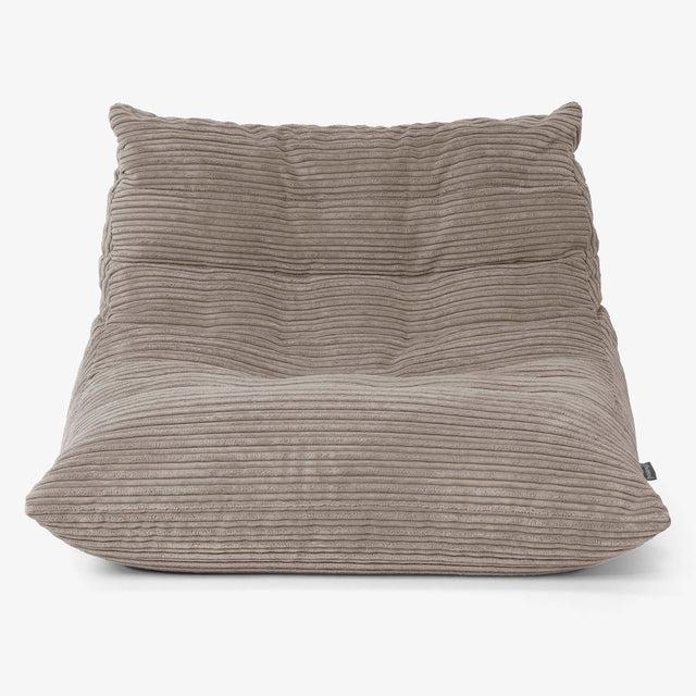 Noah Lattiasäkkituolituoli - Vakosametti Harmaabeige 01