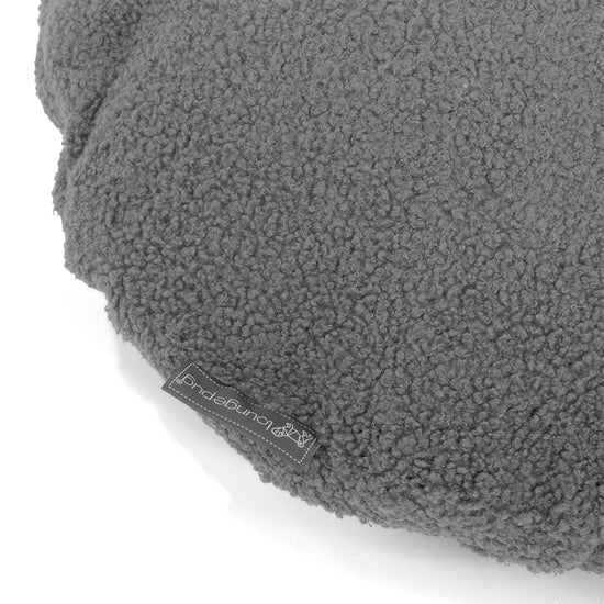 Pyöreä Tyynynsuojus 50cm - Buklee Harmaa 02