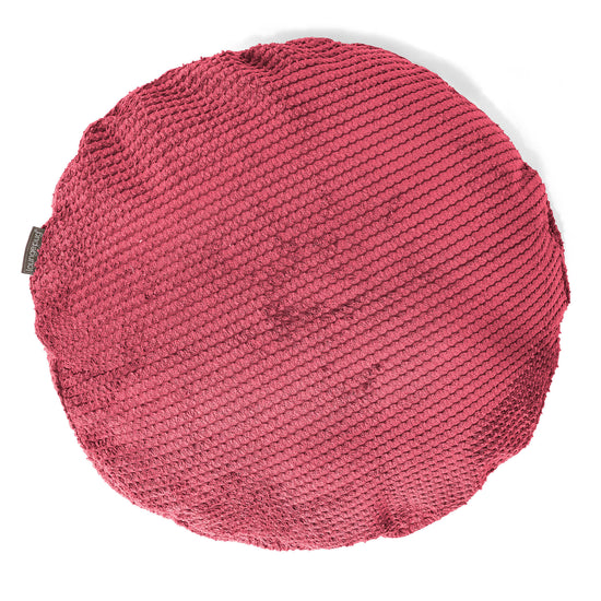 Pyöreä Tyynynsuojus 50cm - Pompula Pastellinpunainen 01