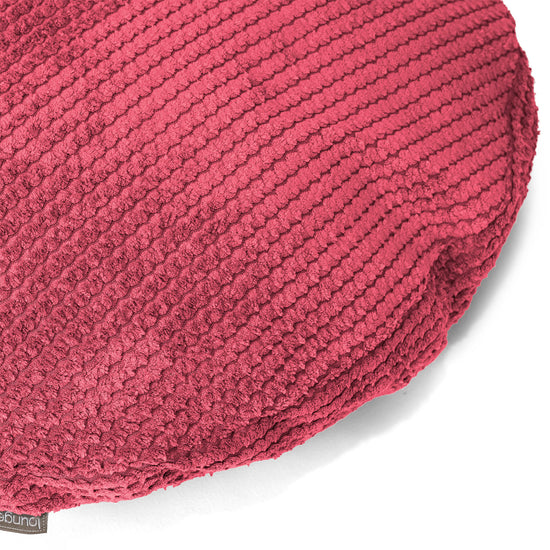 Pyöreä Tyynynsuojus 50cm - Pompula Pastellinpunainen 02