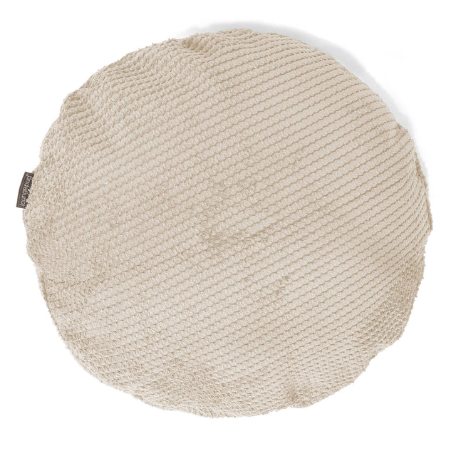 Pyöreä Tyynynsuojus 50cm - Pompula Norsunluu 01