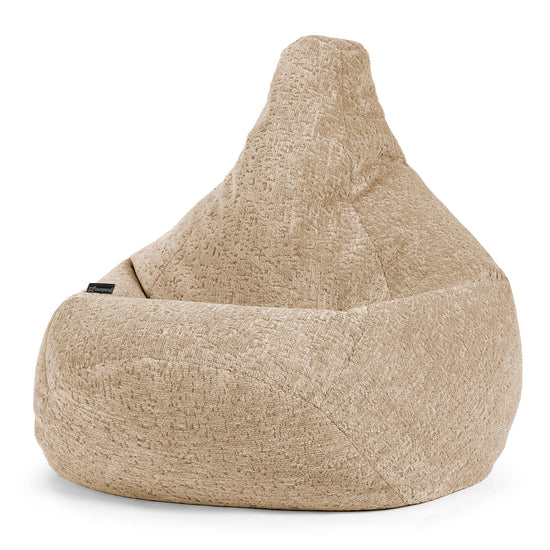 Säkkituoli Lepotuoli - Ylellinen Chenille Minkki 02