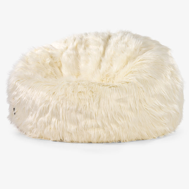 Säkkituoli Sotka Sohva - Mongolialainen Tekoturkis Kerman 01