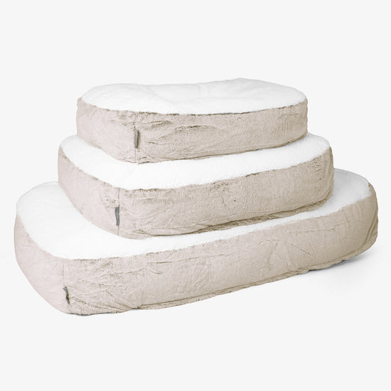 Sloucher Large Koiranpeti - Kanitekoturkis Kullanruskea 02