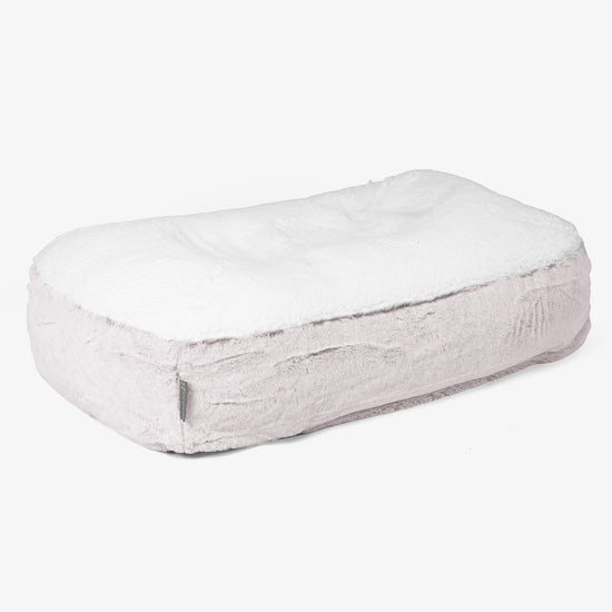 Sloucher Medium Koiranpeti - Kanitekoturkis Puuteripinkki 01