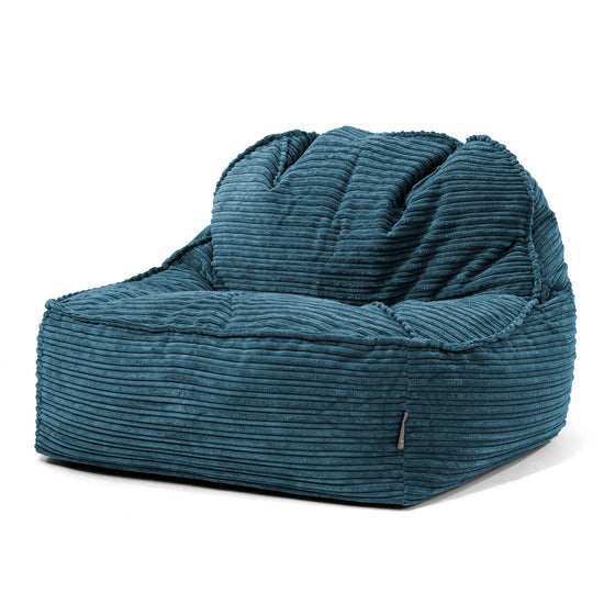 Sloucher Säkkituoli 2.0 - Vakosametti Laivastonsininen 01