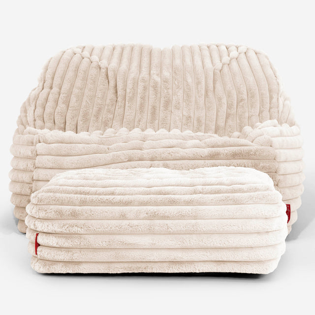 Sloucher Säkkituoli - Ultrapehmeä Vakosametti Kerman 03