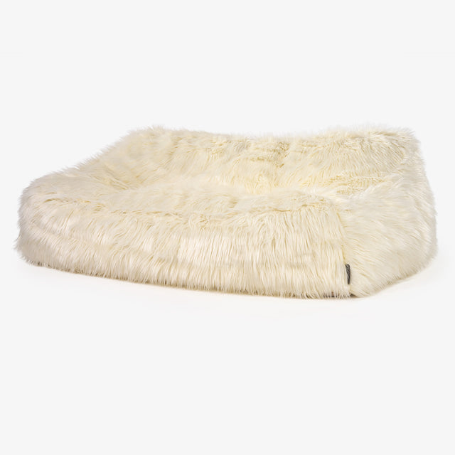 Sloucher Sohvasäkkituoli - Mongolialainen Tekoturkis Kerman 01