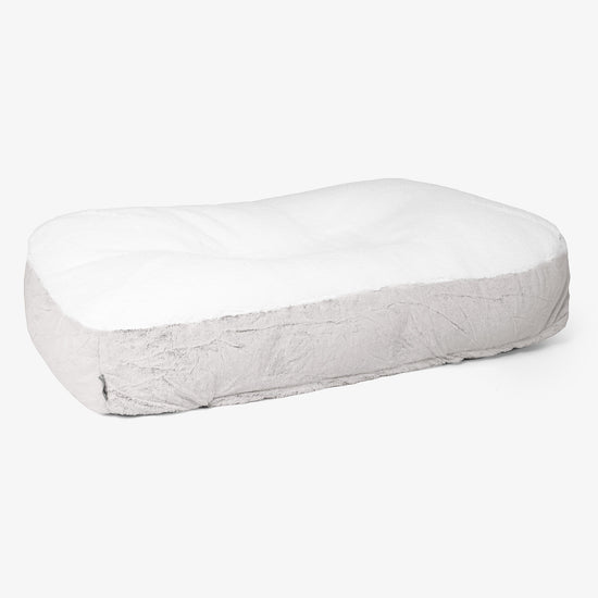 Sloucher XL Koiranpeti - Kanitekoturkis Vaaleanharmaa 01