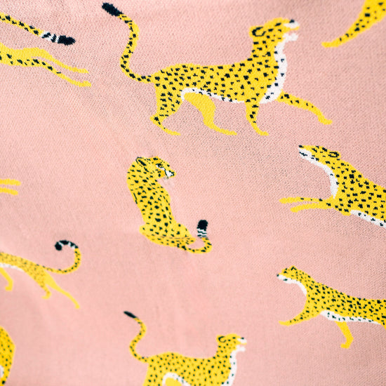 Sohvan Peite / Peitto - Neulottu Gepardi Vaaleanpunainen 02