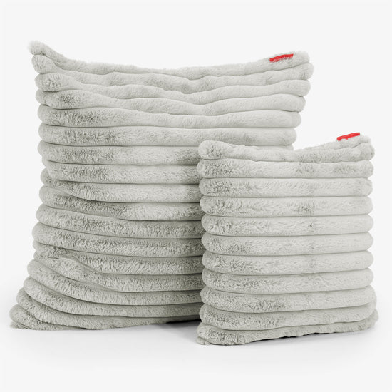 Tyynynsuojus 47 x 47cm - Ultrapehmeä Vakosametti Salviavihreä 02