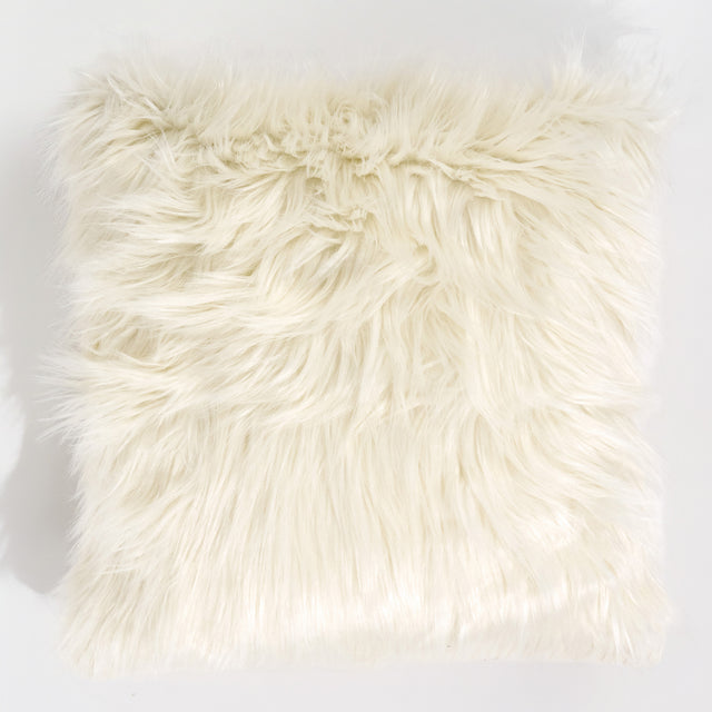 Tyynynsuojus 47 x 47cm - Mongolialainen Tekoturkis Kerman 01