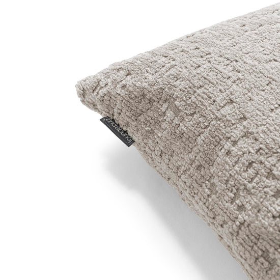 Tyynynsuojus 47 x 47cm - Ylellinen Chenille Harmaa 02