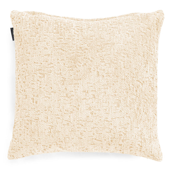 Tyynynsuojus 47 x 47cm - Ylellinen Chenille Norsunluu 01