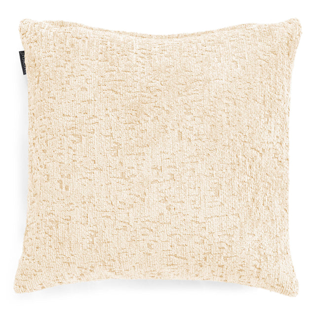 Tyynynsuojus 47 x 47cm - Ylellinen Chenille Norsunluu 01