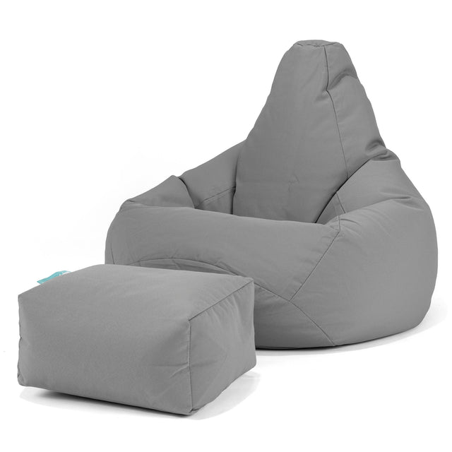 SoleiStorm™ Ultra 2000 h+ Säkkituoli Lepotuoli - Olefin Keskiharmaa 01