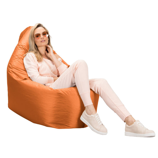Säkkituoli XXL Ulos - SmartCanvas™ Vaaleanoranssi 05