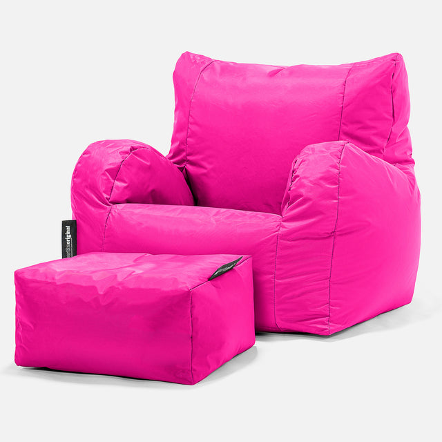 Säkkituoli Nojatuoli - SmartCanvas™ Pinkki 02