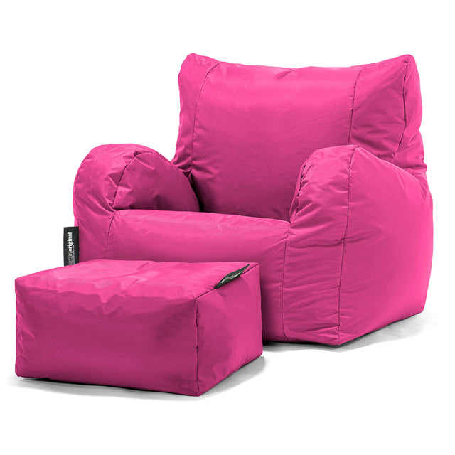 Säkkituoli Nojatuoli - SmartCanvas™ Pinkki 02