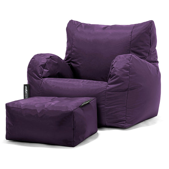 Säkkituoli Nojatuoli - SmartCanvas™ Violetti 02