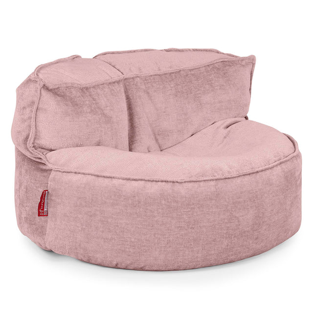 Chloe Sohvasäkkituoli - Chenille Vaaleanpunainen 01