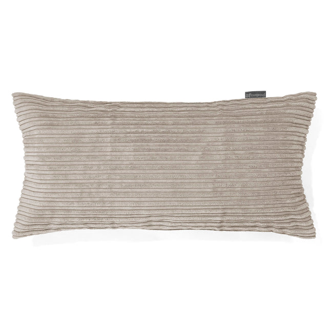 Jättimäinen Tyyny 40 x 80cm - Vakosametti Minkki 01