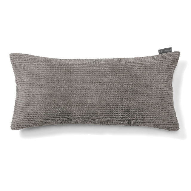 Jättimäinen Tyyny 40 x 80cm - Pompula Hiilen harmaa 01