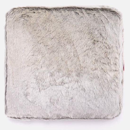 Iso Lattiatyyny - Kanitekoturkis Vaaleanharmaa 03