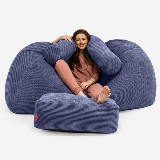 Iso Säkkituoli Sohva - Pompula Violetti 01