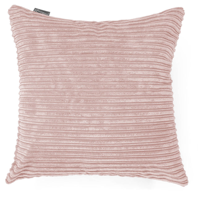 Jättityyny 70 x 70cm - Vakosametti Kevyen Vaaleanpunainen 01