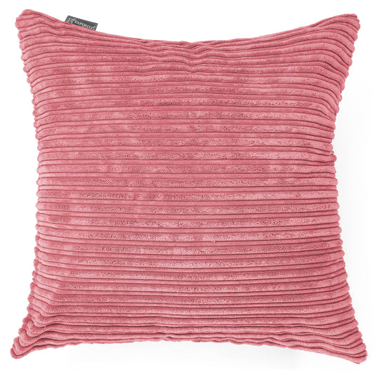 Jättityyny 70 x 70cm - Vakosametti Koralli 01