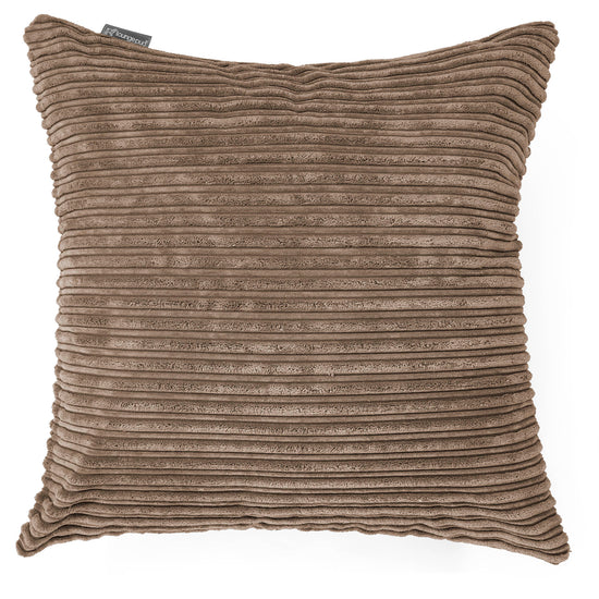 Jättityyny 70 x 70cm - Vakosametti Mokka 01