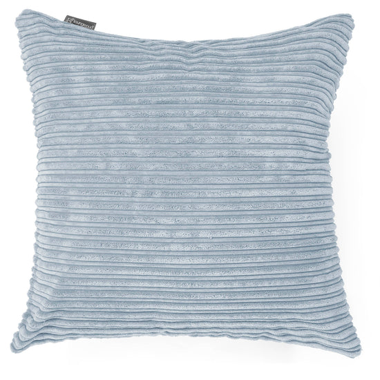 Jättityyny 70 x 70cm - Vakosametti Vauva Sininen 01