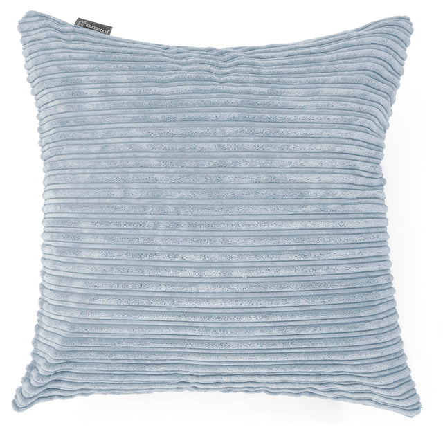 Jättityyny 70 x 70cm - Vakosametti Vauva Sininen 01