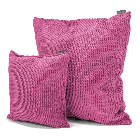 Jättityyny 70 x 70cm - Pompula Vaaleanpunainen 02