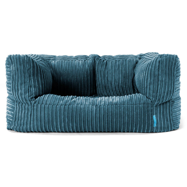 Albert Lasten säkkituolisohva 2-6 vuotta - Vakosametti Laivastonsininen 01