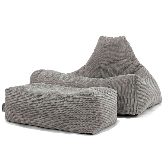 Lounge-Säkkituoli - Pompula Hiilen harmaa 02