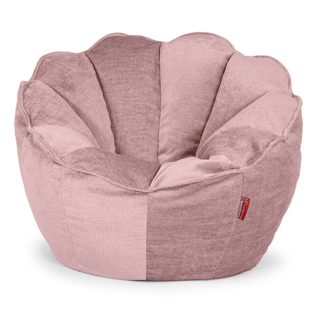 Natalia Sacco Säkkituoli - Chenille Vaaleanpunainen 01
