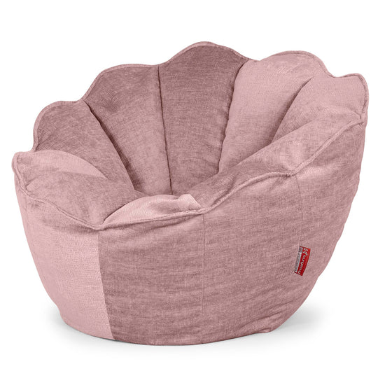 Natalia Sacco Säkkituoli - Chenille Vaaleanpunainen 02