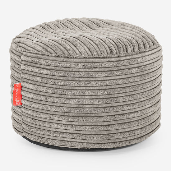 Pieni Pyöreä Rahi Jakkara - Vakosametti Minkki 01